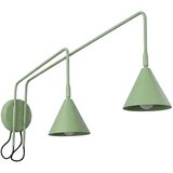 Sollux Lighting Stenska svetilka NOX 2 žajbljeva s stikalom, (5000352046) | Shoptok.si