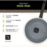  BE Living Wok tava s poklopcem Delight Black 28 cm | Shoptok.si