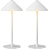 namizna svetilka kovina 15D x 15Š x 31,5V cm belo, (5000242779)