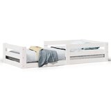 vidaXL Posteljni okvir brez vzmetnice bel 70x140 cm borovina, (21526852) | Shoptok.si