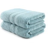Ayliz - water green water green bath towel set (2 pieces)