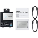 Samsung Portable T7 Touch 1TB MU-PC1T0S srebrni eksterni ssd hard disk | ePonuda.com