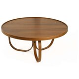 Hanah home Klub sto Jupiter, 100x46 cm, Smeđi | Eponuda.ba