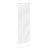 vidaXL Plisirana roleta bijela 40x150 cm širina tkanine 39,4 cm | shoptok.hr