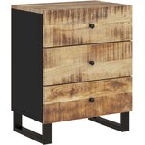  Nočna omarica 50x33x62 cm trden mangov les in inženirski les, (20733249) | Shoptok.si