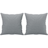 vidaXL Trosjed s ukrasnim jastucima svjetlosivi 180 cm od tkanine | shoptok.hr