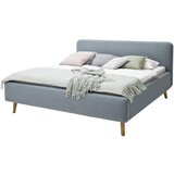 Livetastic OBLAZINJENA POSTELJA 180 cm x 200 cm , tekstil svetlo modra | Shoptok.si