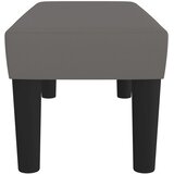  Klupa siva 70 x 30 x 30 cm od umjetne kože | shoptok.hr