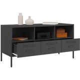 TV ormarić crni 100,5 x 39 x 50,5 cm čelični | Eponuda.ba