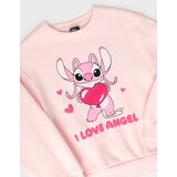 Sinsay Crewneck majica s pamukom Stitch | shoptok.hr