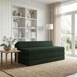SOFA na razvlačenje Tamnozelena 120 x 60 x 49 cm Tkanina | shoptok.hr