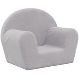  Dječja sofa svjetlosiva od mekanog pliša | Shoptok.si