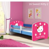 Otroška postelja ACMA z motivom, stranska modra 180x80 cm 16 Sweet Kitty 2 | Shoptok.si