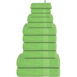 Set ručnika FROGN od 12 dijelova jabukasto zelene boje 360 g/m² | shoptok.hr