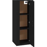  Zidni TV ormarić crni 40x34,5x100 cm | shoptok.hr