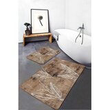 Mila Home Rjave žametne kopalniške preproge v kompletu 2 ks 60x100 cm – | Shoptok.si