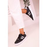 Soho Black and White Unisex Sneakers 17105 Cene