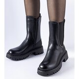 D/CEO Gemre Black insulated ankle boots Donigala | Shoptok.si