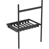 Ideal Standard črno kovinsko stojalo za pod umivalnik 56x84 cm conca | Shoptok.si