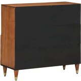 vidaXL Stranska omarica 80x33x75 cm trden mangov les | Shoptok.si