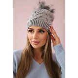 Kesi Cap with fleece Ela K242 light gray | shoptok.hr