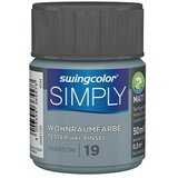 SWINGCOLOR Boja za zid SIMPLY Tester (Plava – br. 19, 50 ml, Mat) | shoptok.hr