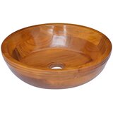 Umivaonik od masivne tikovine Φ 40 x 10 cm | shoptok.hr