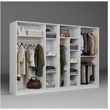 Hanah home Ormar Kardelen 1600-106, 280x180x51.8 cm, Bijeli | Eponuda.ba