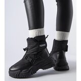 Gemre Black insulated Velcro snow boots Mernicco | ePonuda.com