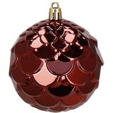  Set Božićnih kuglica u nijansama crvene, 8 cm - 30 komada | shoptok.hr