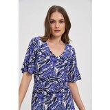 Marisse Navy Blue Viscose Midi Dress | ePonuda.com