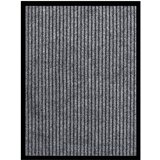 vidaXL Predpražnik črtast siv 60x80 cm, (20768500) Cene