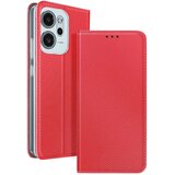 AVIZAR Ovitek za Oppo Reno14 F / FS z rebrastim učinkom, z držalom za kartice in funkcijo stojala, Rdeča, (5000189030) | Shoptok.si