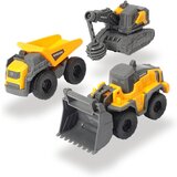 Dickie delovni strojev Volvo 3 kom dolžina 9 cm, 2 sort | Shoptok.si