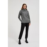 Marisse Women's Sweater Z-Sw-4545 Black Mel | Shoptok.si