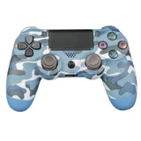 JPD-Wireless-Thrillershock PC/PS4 BLUE CAMO bežični gamepad sa dvostrukom vibracijom
