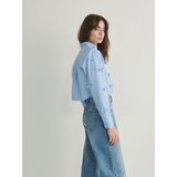 Reserved Ladies` shirt - modra | Shoptok.si