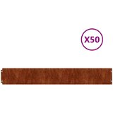  Rubnjaci za travnjak 10 kom fleksibilni 15x103 cm čelik COR-TEN | Eponuda.com