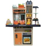  Dječja kuhinja za igru za priborom i namirnicama visine 93.5 cm - roza | Shoptok.si