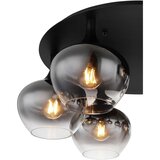 Globo 15548-6D - Crni plafonski luster MAXY, 6xE27/40W/230V, prečnik 65 cm | Eponuda.com
