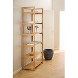 Actona Regal v hrastovem dekorju v naravni barvi 80x199x40 cm Ludza – | Shoptok.si