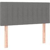 Maison Chic posteljno vzglavje - vzglavna omarica - nočna omarica temno sivo 90x5x78/88 cm blago, (21707200) Cene
