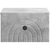  Stenski nočni omarici 2 pcs Betonsko siva 33 x 34,5 x 20 cm, (5000209626) | Shoptok.si