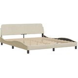  Okvir za krevet bez madraca Hanko krem 160x200 cm od tkanine | shoptok.hr
