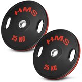  Tog25 gumirani olimpijski ploč 2 x 25 kg hms | shoptok.hr