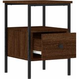  Noćni ormarići 2 kom boja hrasta 34x36x50 cm konstruirano drvo Smeđa | shoptok.hr