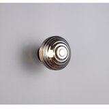 REALITY Temno siva steklena LED stenska svetilka na USB ø 15,5 cm Earl – | Shoptok.si