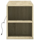  Zidni TV ormarić s LED svjetlima boja hrasta 135x31x39,5 cm | Eponuda.ba