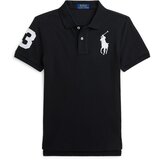 Polo Ralph Lauren Polo majice kratki rokavi SLIM POLO Črna | Shoptok.si