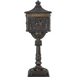 Stojeći sandučić Bronzana 42,5 x 29,5 x 117 cm Liveni aluminij | Eponuda.ba